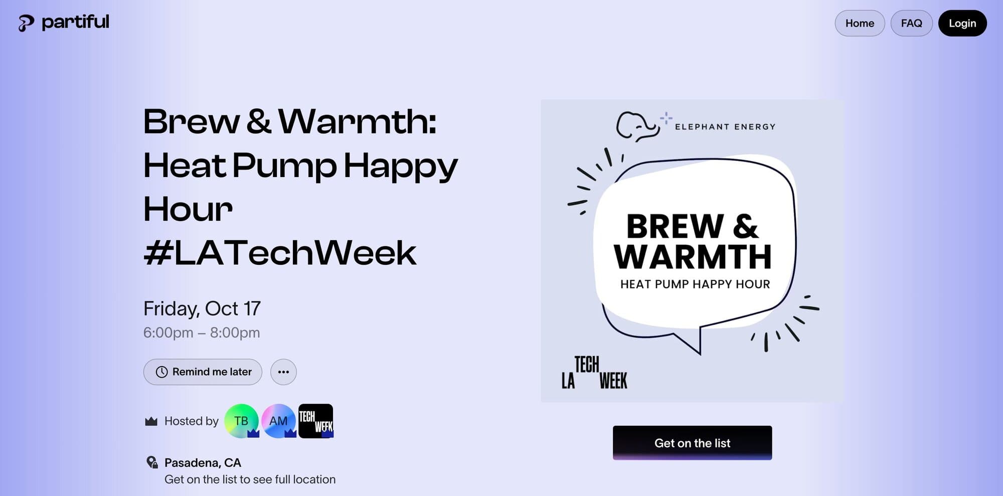 Heat Pump Happy Hour