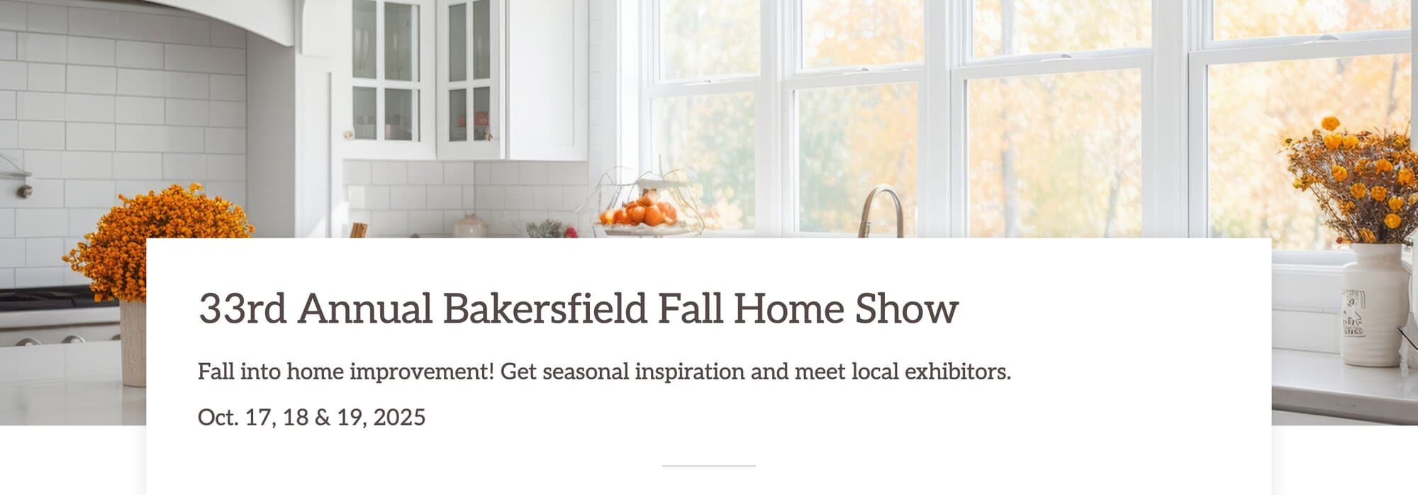 Bakersfield Fall Home Show