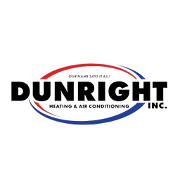 Dunright Heating and Air Conditioning company logo