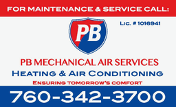 PB Mechanical Air Services company logo