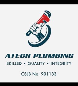 A Tech Plumbing company logo