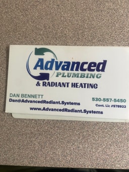 Advanced Plumbing & Radiant Heating company logo