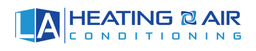 LA Heating and Air Conditioning company logo
