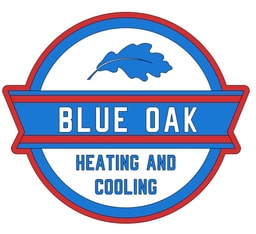 Blue Oak Heating & Cooling company logo