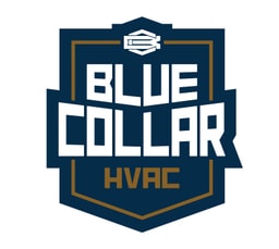 Blue Collar HVAC company logo