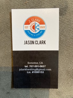 J. Clark Heating & Cooling company logo
