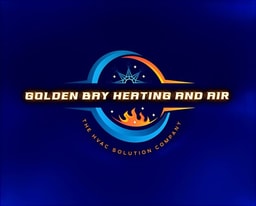 Golden Bay heating and Air company logo