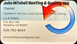 John Mitchell Heating & Cooling,INC company logo