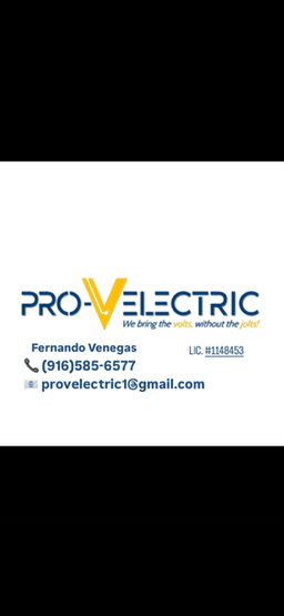Pro-V Electric company logo